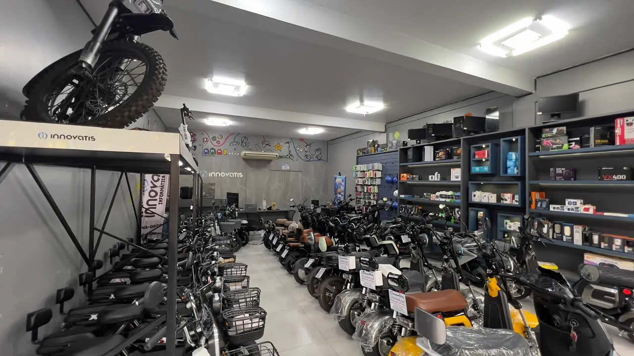 Interior da loja Innovatis